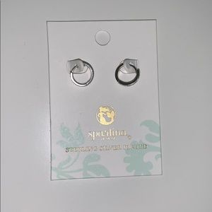 Spartina Sterling Silver Small Hoop Earrings